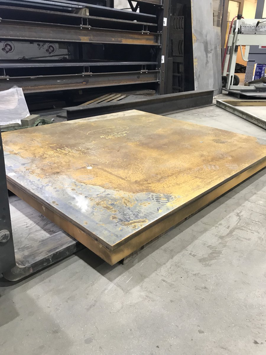 CutlassEng's tweet photo. 24hr cutting of 75mm S355 J2+N, currently ahead of schedule, 2 more items required using dual head then on to 27hr 40mm plate programme. Our @WARDJet machine along with our #accustream pump have been faultless as always! #waterjetcutting #plymouth https://t.co/ozIoBlTvXO