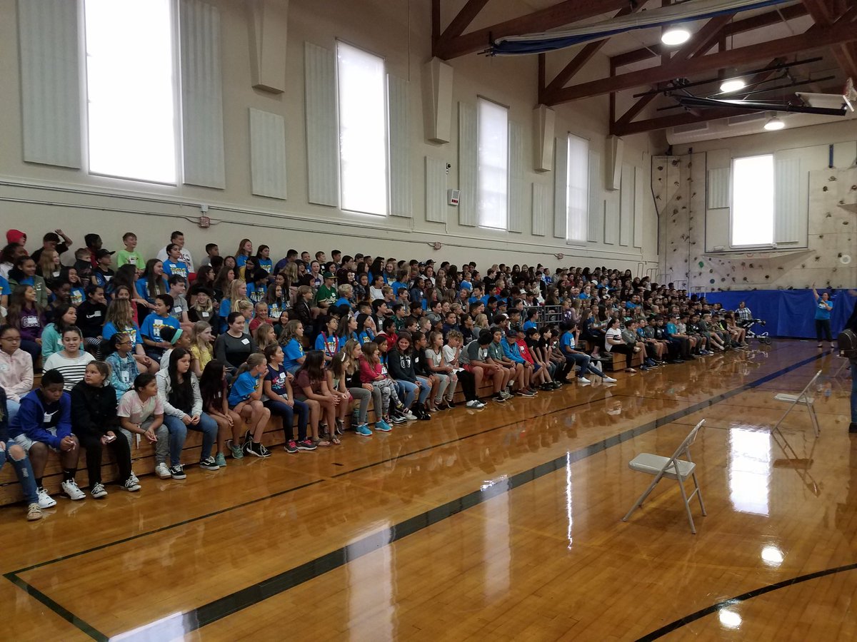 6th grade orientation is off to a flying start #TeamBMS