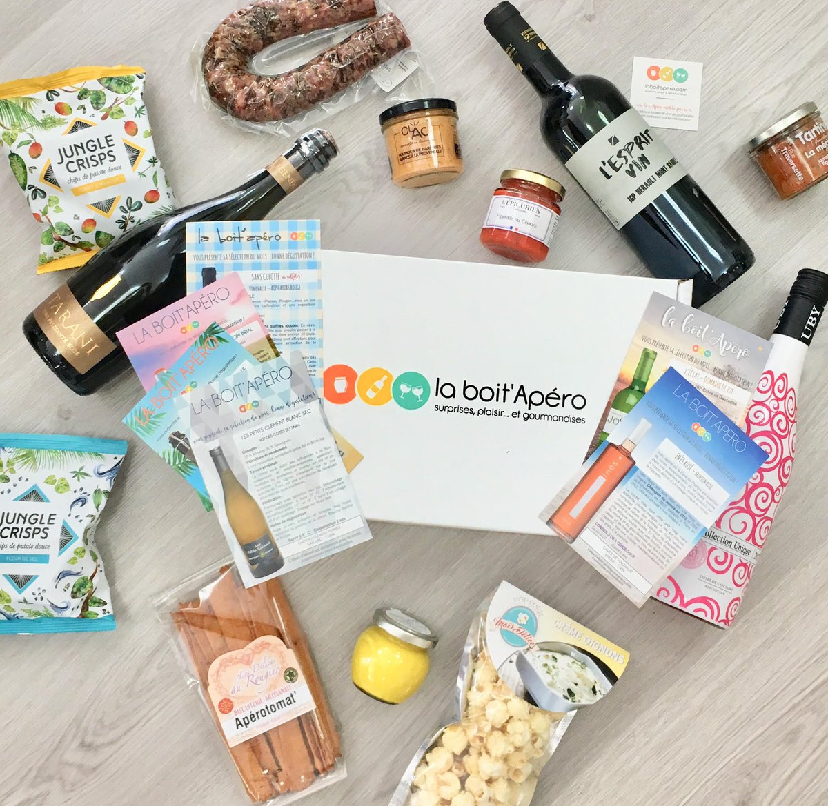 laboitapero's tweet image. 😋#boxapero #laboitapero #gourmandises #box #boxfood #apero #aperotime