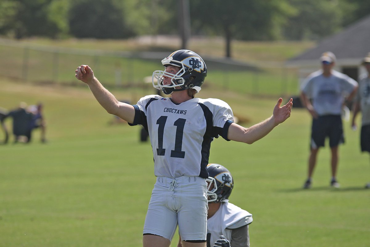 GoChoctaws_FB's tweet photo. Check out some shots from Tuesday's practice. Just 1⃣6⃣ days until the season opener!! 🍉🍉🍉 #GoChoctaws #WeWill #COTM

GALLERY: https://t.co/xSVVSr6w4V https://t.co/y6moq7EqSM