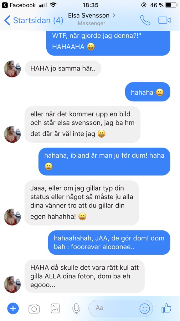 elsasvn's tweet photo. @elsaberenike1 När folk trodde att man gillat sina egna bilder också👌🏽 https://t.co/1adYR7TGp1