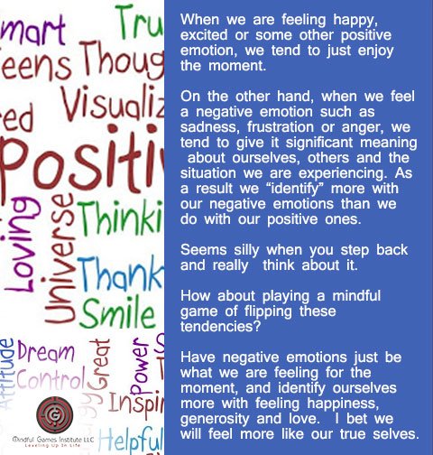 Mindfulgames's tweet photo. What will you identify with today? #keepthriving, #thrivingbeyondsurvival, #thrive, #bepositive https://t.co/NNUI40Fwqo