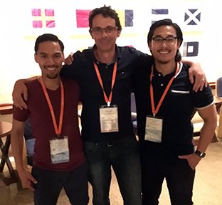KPUBrew's tweet photo. KPU Brewing chair Alek Egi is in San Diego attending the @BrewingChemists #BrewingSummit2018. Here are some pics with brewing instructor Sasa Despotovic from the University of Belgrade ; and colleagues from the @MaltAcademy. @MasterBrewers  #KPUBrew #KwantlenU #brewingscience https://t.co/FMqZCXP2tu