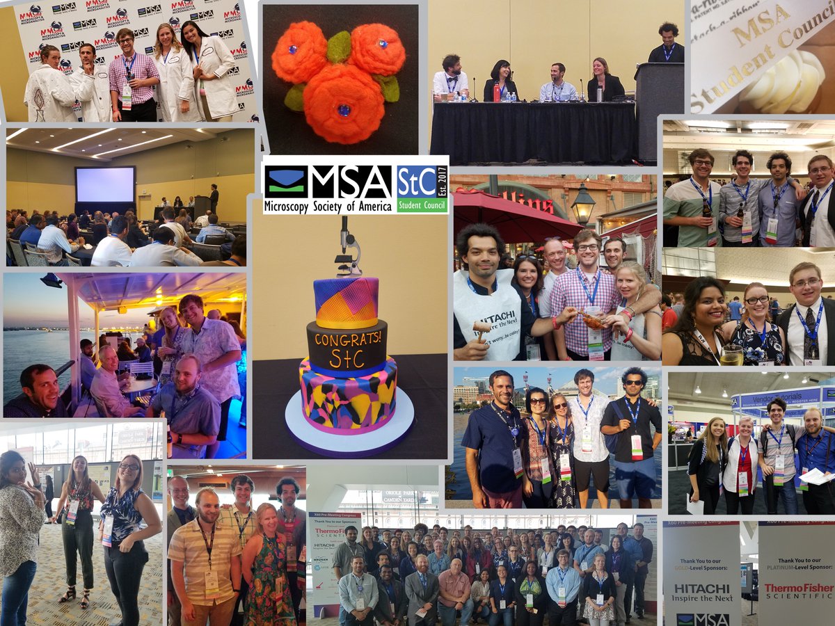 MSAStudent's tweet photo. Thank you for joining the StC at #PMCx60, Saturday Night Cruise, #MM2018Bal & Student Member Meeting! See you next year in Portland, OR! https://t.co/wFkY5IiAZE