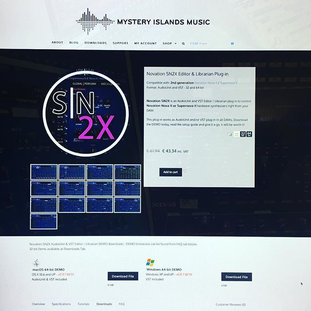 MysteryIslands's tweet photo. Novation #sn2xeditor page finally completed, it was the last one. Now forums update with user guides and we are good for public! https://t.co/GM4CIEJ198 https://t.co/XJAw3lgi0A