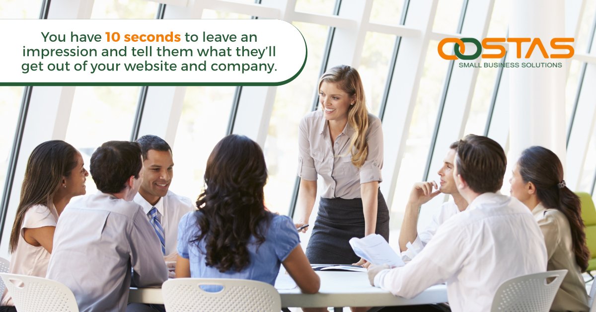 OostasLLC's tweet image. You have 10 seconds to leave an impression and tell them what they’ll get out of your website and company.

#website #websitedesign #websitepackages #hosting #pageoptimization #amazonhosting #websitesolutions