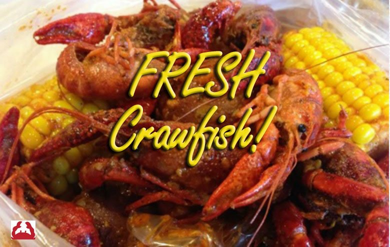 @tanaetailor Sounds good! Or you could always just come see us for some crawfish and we'll hook you up with a FREE appetizer. Sound good? :)