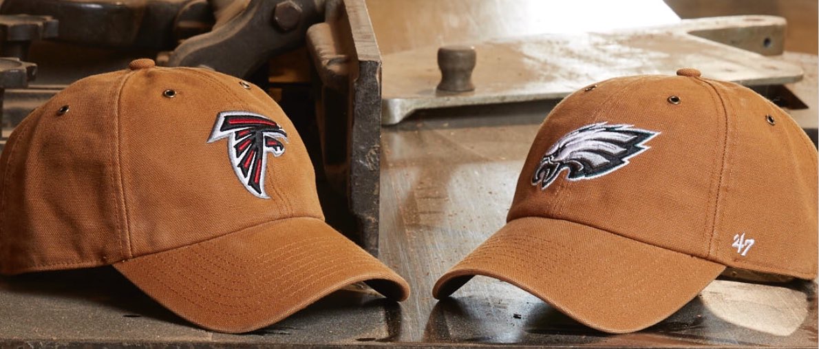 Darren Rovell on X: 'New NFL “Rough & Rugged” hat collaboration between  @47brand & @Carhartt debuting Thursday. Every team will be sold  ($30-$35), except the Cowboys.  / X