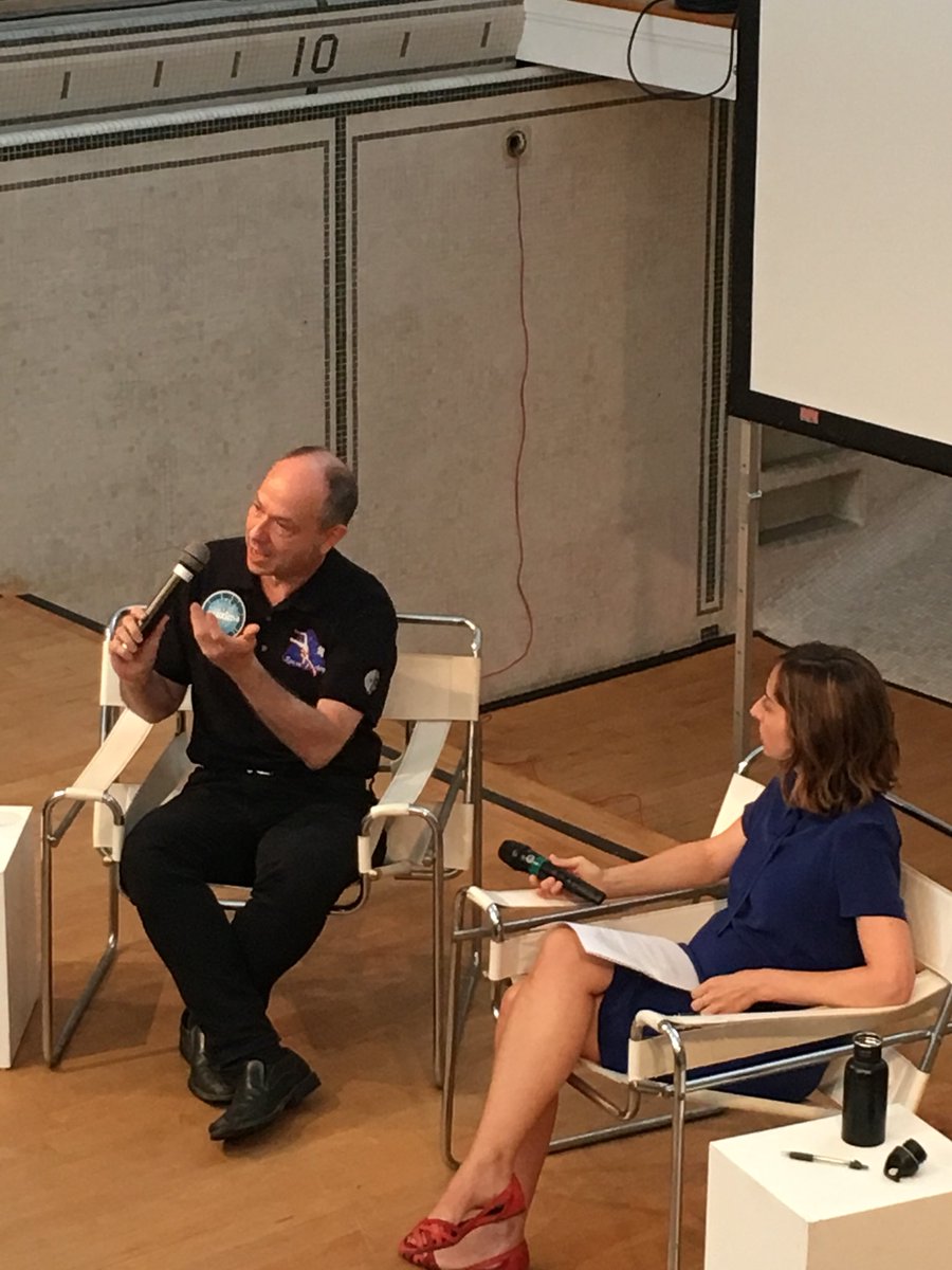 elo2018mtl's tweet photo. Eduardo Kac in conversation with Marianne Cloutier at the beautiful Écomusée du fier monde 🗣👏✨

Pour les personnes qui ne peuvent se déplacer, nous aurons un enregistrement que nous rendrons accessible en ligne suite au congrès @elo2018mtl https://t.co/4Xy9JKd6qO