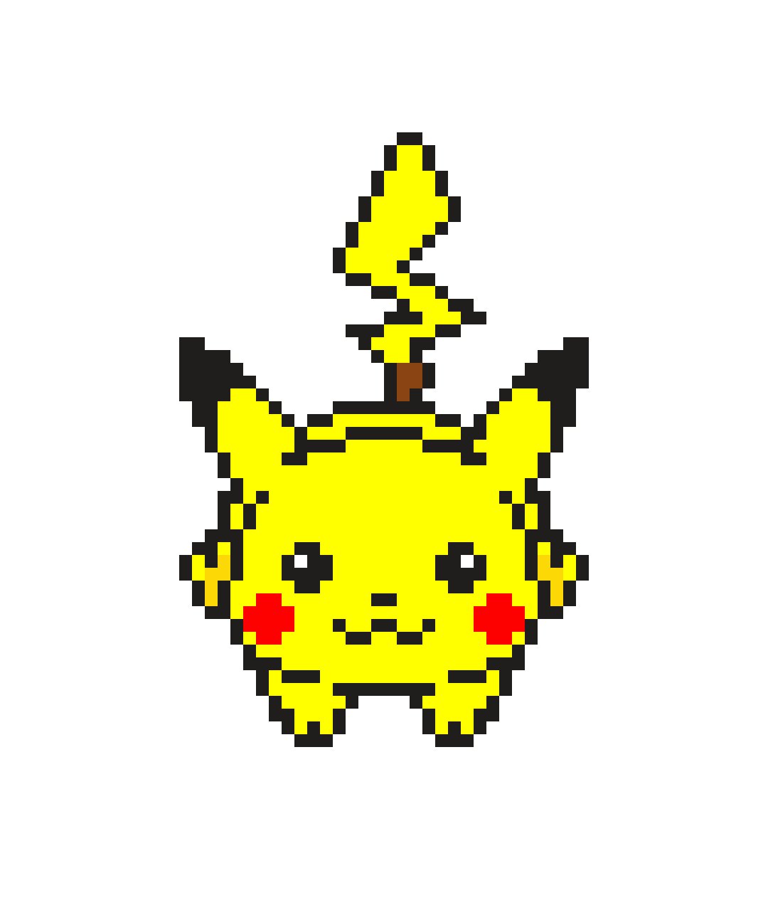 Pokemon Pixel Art 32x32 Grid