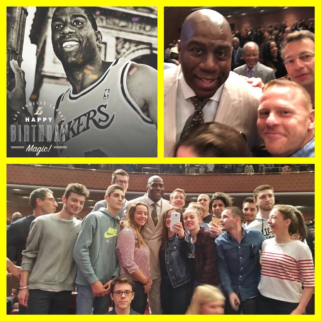 hardwork_asso's tweet image. HAPPY Birthday @magicjohnson 🎉 
Flashback sur notre rencontre à Los Angeles ❤️
nopain-nogain.fr
#magicjohnson #showtime #earvinmagicjohnson #wearenpngfamily