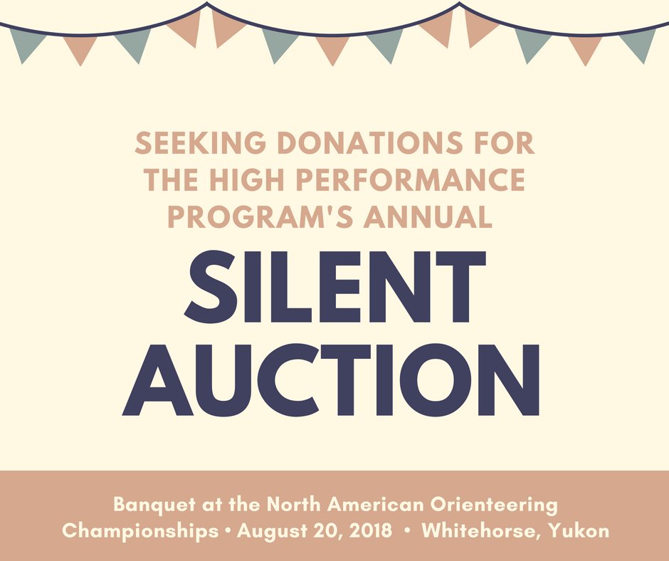 Remember to pack your Silent Auction Items before you head to Whitehorse for the North American and Canadian Championships! Thanks for your support!