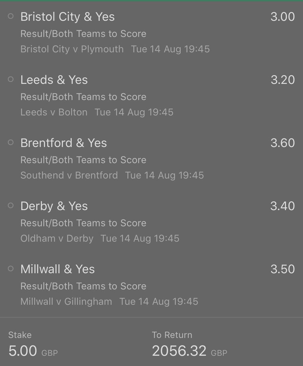 TipsterCharlie's tweet photo. £1000 Cash Giveaway!🔥

IF THE BELOW BET WINS I WILL GIVE 10 PEOPLE £100 EACH!

RT/LIKE this tweet. 

RT my pinned tweet. 

Turn notifications ON!

Good luck to everyone who enters!

#EFLCUP #giveaway https://t.co/6sEmX6SkJw
