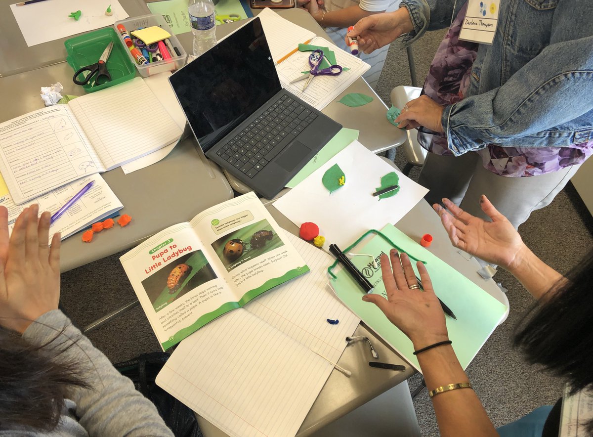 HCPSSElemSci's tweet photo. Welcome to @HCPSS educators! We were so excited to kick off your curriculum sessions at #HoCoNTO! Wishing you a wonderful first year in @HCPSS, filled with science learning and the thrill of watching students explore and discover! https://t.co/QNKOK8oVtC