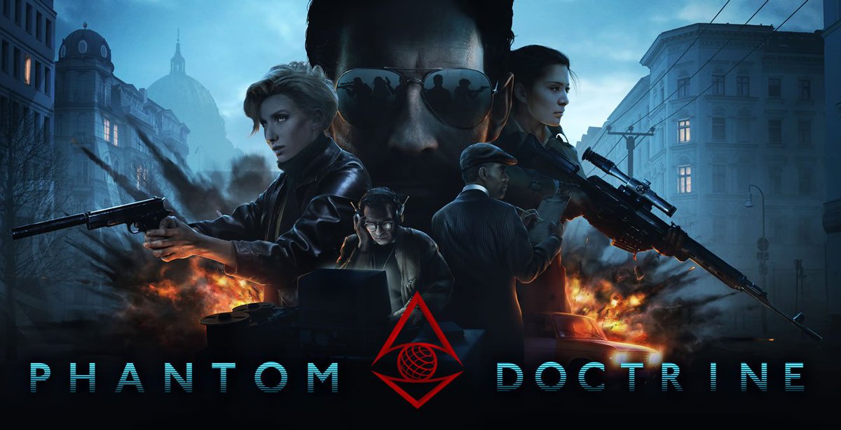 Portallos's tweet image. Estratégia e espiões, Phantom Doctrine já disponível para Steam e PS4 - is.gd/NJOZ6v - #PhantomDoctrine #CreativeForge #GoodShepherd #IndieGame