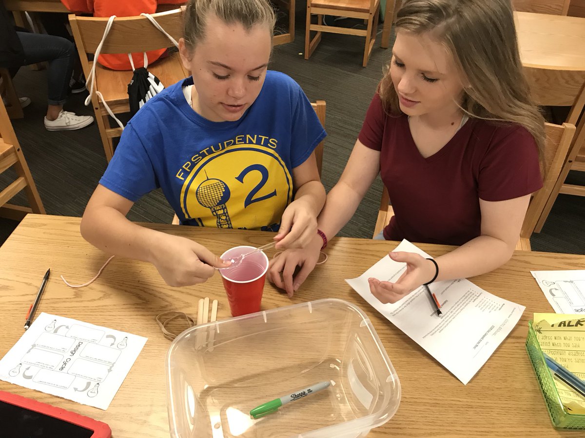 flmsSTEM's tweet photo. @FLMSBraves #flmstem students are solving problems using design cycle challenges. #whateverittakes #engineeringdesign #building #scienceneverend https://t.co/JFFXON97g7