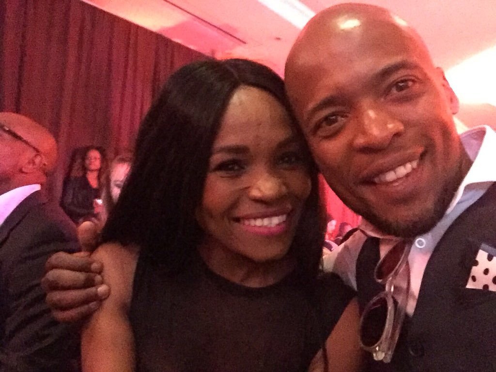 My onscreen love, @thandymatlaila my heart is always full when I see you #RoyandCleokindaLove @AptitudePR @thandymatlaila #dstvMVCA2018 #dstvmvca @DStvMVCA @Mzansimagic @Kia_Motors @CastleMilkStout @1Lifedirect