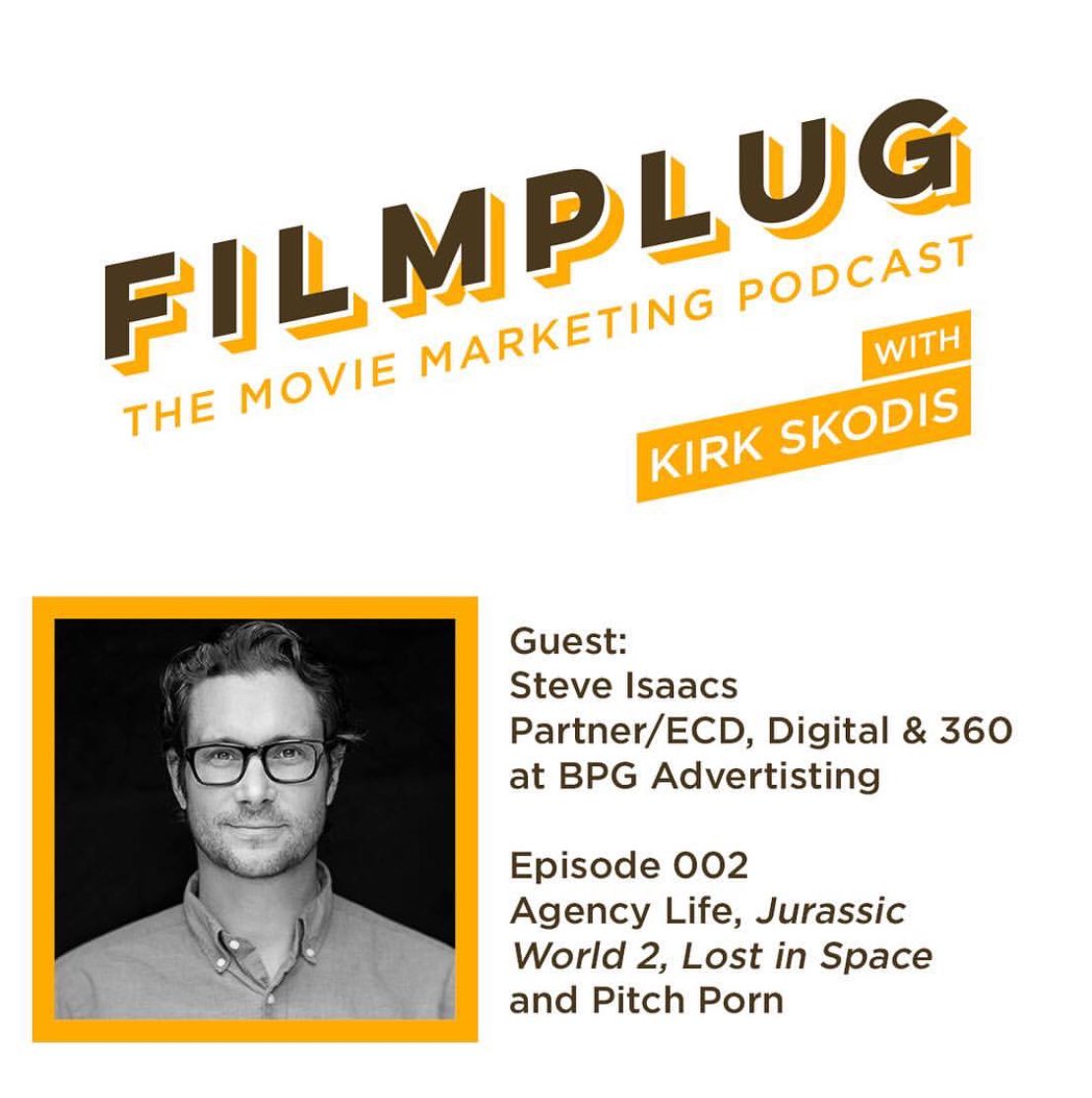 BPG's tweet photo. Listen to at @bpgagency ‘s Partner & ECD, digital & 360 @steveisaacs talk movie marketing & get an exclusive look at agency life in Hollywood 🎥
#bpgagency #creativedirector #filmplug #podcast #adventuresindigital #realpiedigital #moviemarketing #tuesdaythoughts #agencylife https://t.co/zj7UXwQ9tc