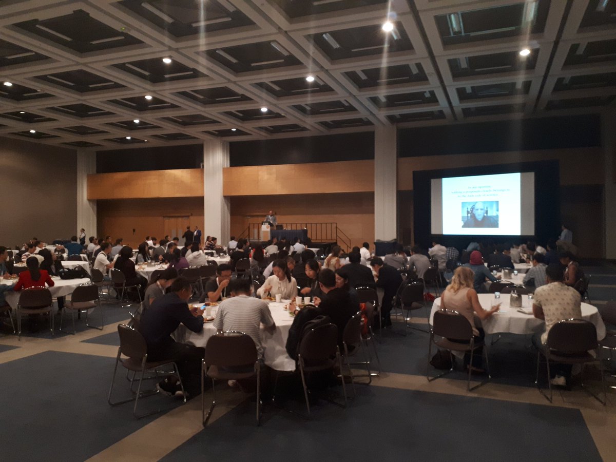 ISC_2018's tweet photo. Great attendance for the first ECS workshop. Next one on Thursday on how to write an article for IAS journals https://t.co/H84muAxWw0