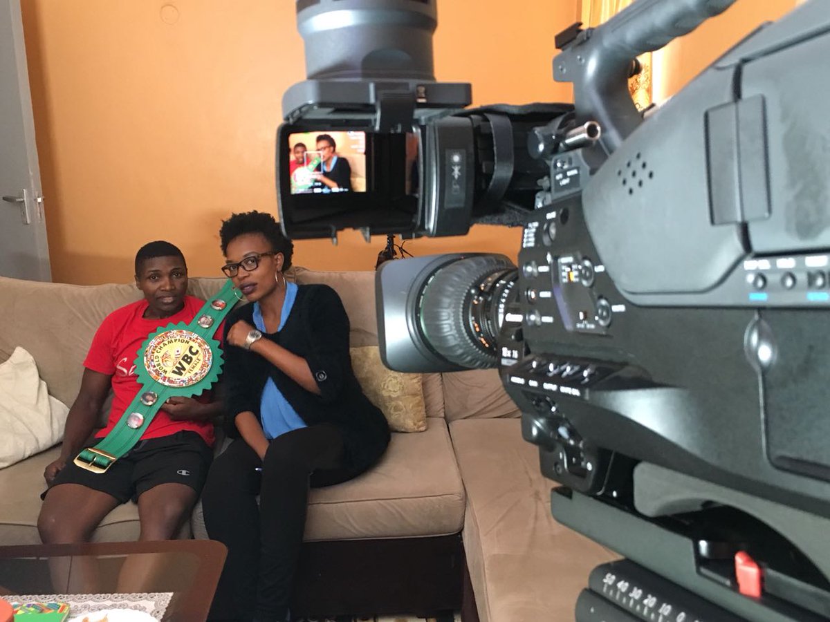 WachiraLynne's tweet image. The Iron lady @FatumaZarika in tears as she talks teenage motherhood, loss of a mother and boxing to #BBCSport .10pm tonight @KTNNews