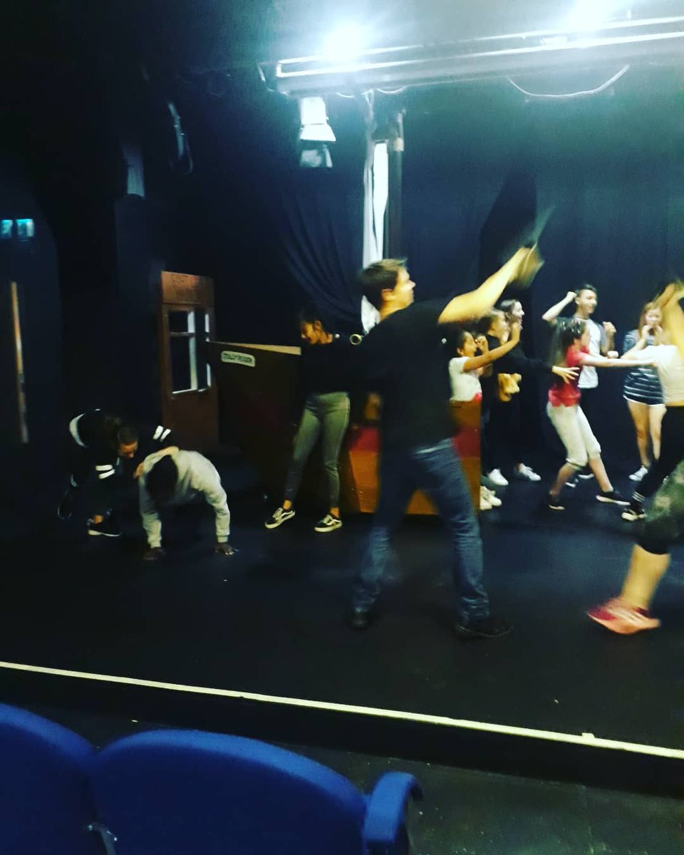 musical_pan's tweet photo. Few rehearsal shots from todays fight scene! 👊 getting very close now - get booking those tickets if you havent already!  @BlueOrangeThtr 🧚‍♀️ https://t.co/bOrBo2hrua https://t.co/pM1MWOVSjo