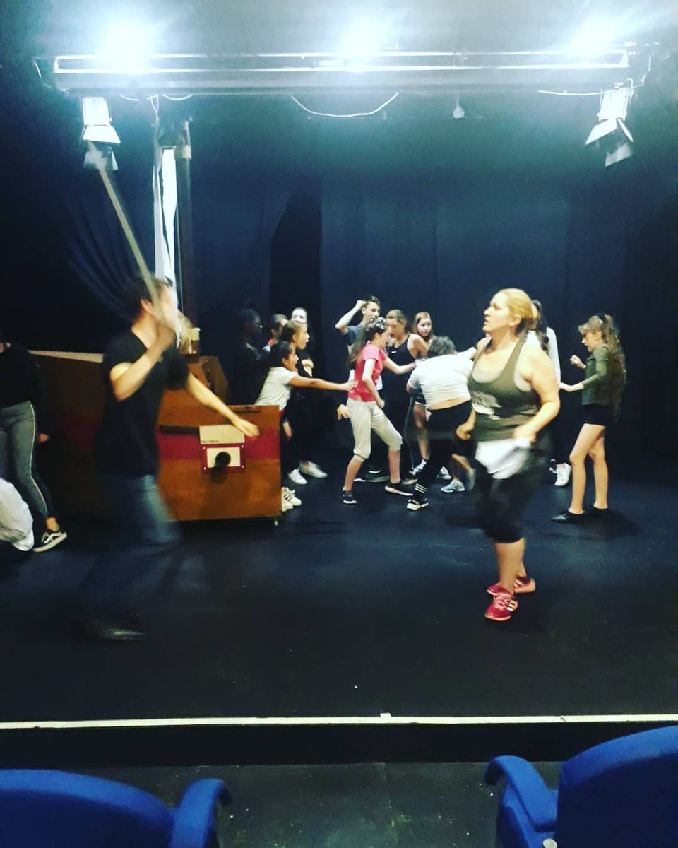 musical_pan's tweet photo. Few rehearsal shots from todays fight scene! 👊 getting very close now - get booking those tickets if you havent already!  @BlueOrangeThtr 🧚‍♀️ https://t.co/bOrBo2hrua https://t.co/pM1MWOVSjo