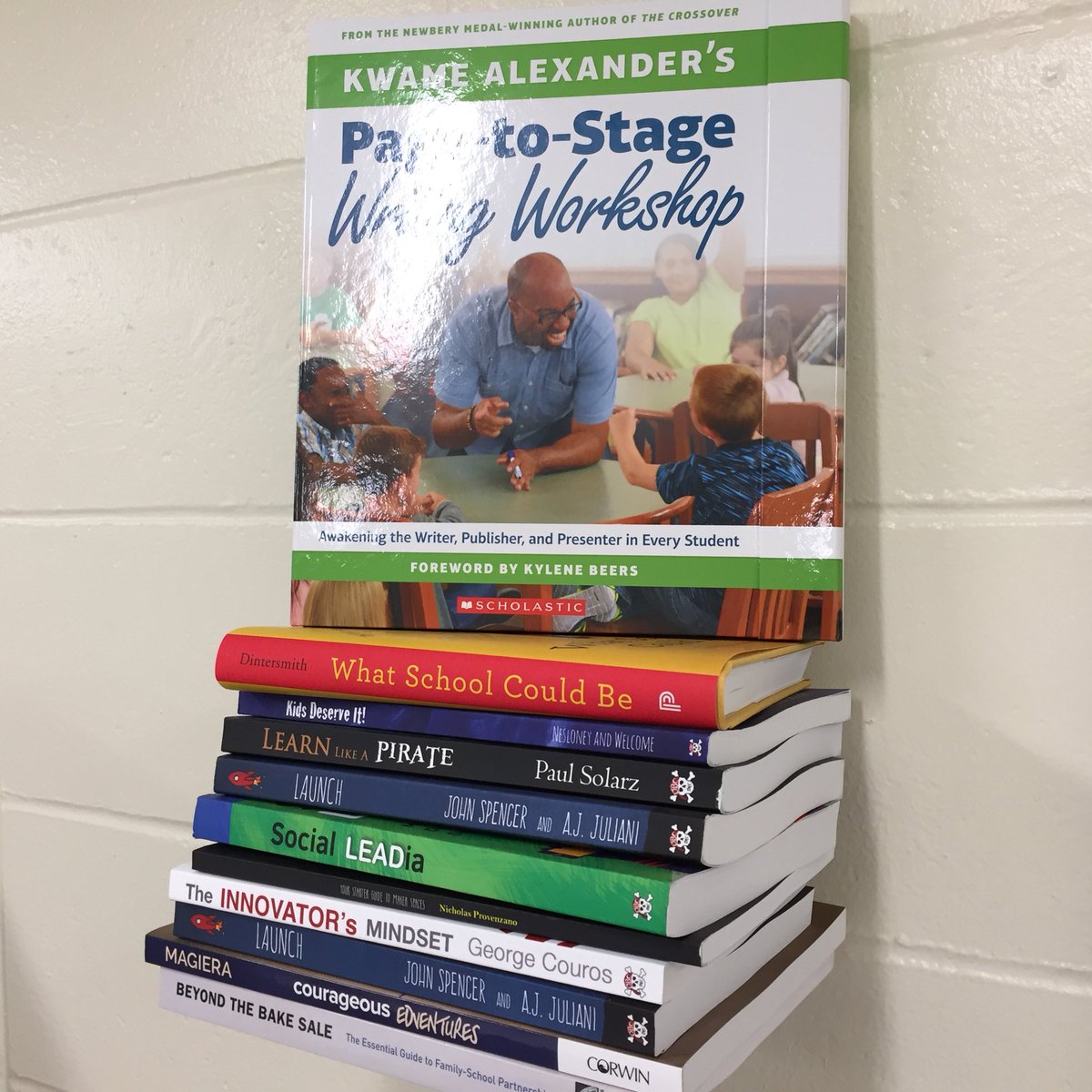 GustafsonBrad's tweet photo. So much goodness here...but what are we missing?! #LoungeLibrary #GWreads #GWgreats https://t.co/4QQXHciO8Q
