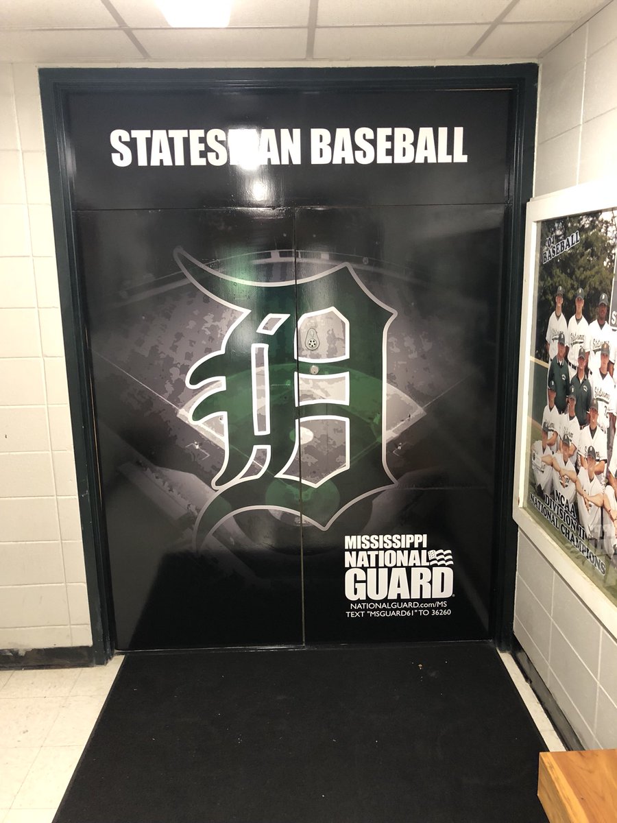 DeltaStateBSB's tweet photo. Thanks to @nationalguardMS for giving us the shiny new look! https://t.co/lMQ0DNpUYu
