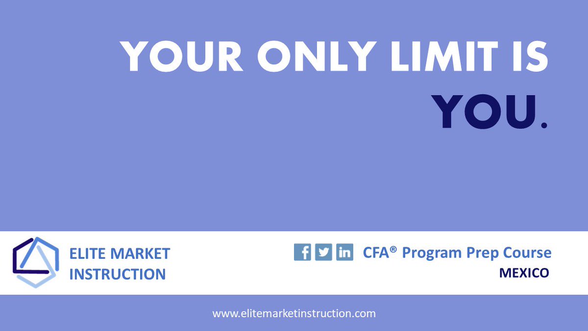EliteInstruc's tweet photo. #CFAExam #CFAResults #CFAProgram #CFA #CFAPrepCourse ¡Felicidades a todos los candidatos que pasaron los exámenes Nivel I, II, y III del Programa CFA ® de Junio! Es un gran paso para alcanzar sus sueños. @CFAinstitute @CFAMEXICO https://t.co/7IdQCZLmQx