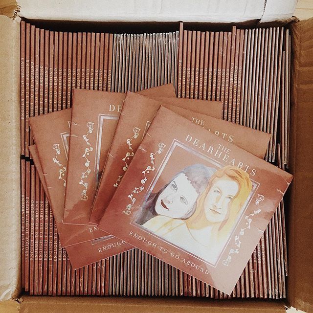 Today is a VERY exciting day!! We’re so happy to have these in our hands, but even more excited to get them into YOURS! If you preordered a hard copy of Enough To Go Around, it will be coming to a mailbox near you shortly!