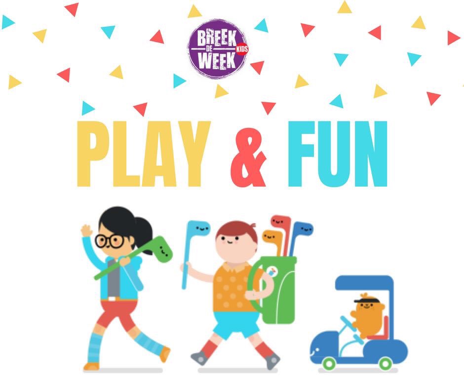 Het zit er weer bijna op! Morgen vindt de laatste editie van #BreekdeWeekKids 2018 plaats, met als thema Play &amp; Fun! 🎉

Dat betekent heel veel spelletjes, je kunt zelfs een potje midget-golf spelen!

Alle kids zijn vanaf 14.00 uur welkom op de Markt in #Valkenswaard ☀️