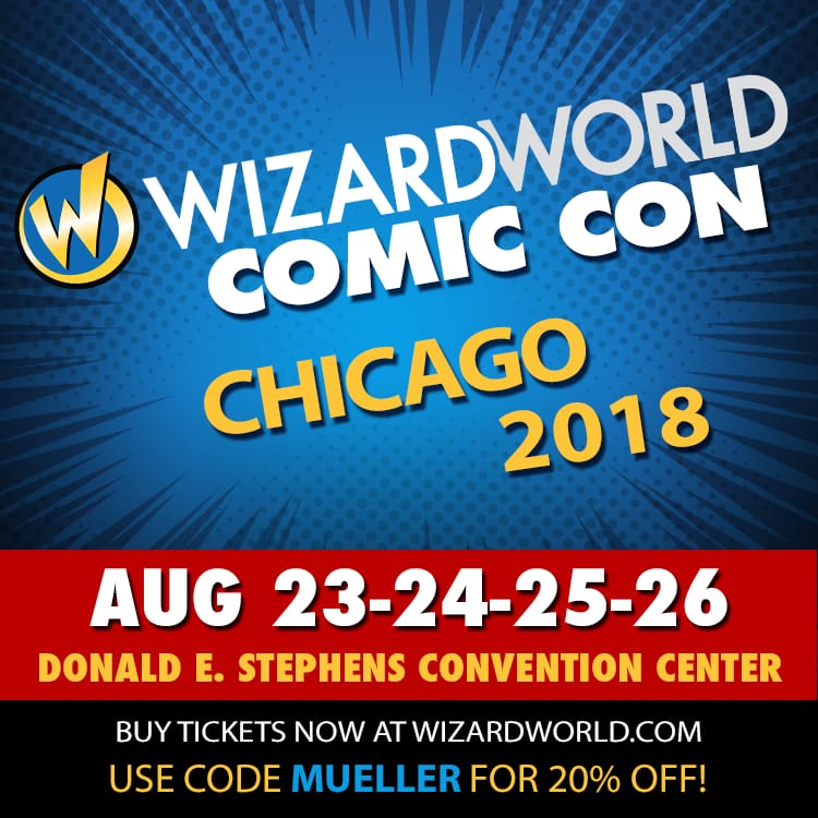 trevoramueller's tweet image. My @WizardWorld Chicago panel schedule has posted:

FRIDAY: 
  -- VIPs of Self-Publishing (with Victor Dandridge Jr), Room 40, 3-3:45pm
  -- How to Make Webcomics, Room 1, 5-5:45pm

SATURDAY: 
  -- Writing for Comics, Room 1, 3-3:45pm

#conflife #comics #writerslife