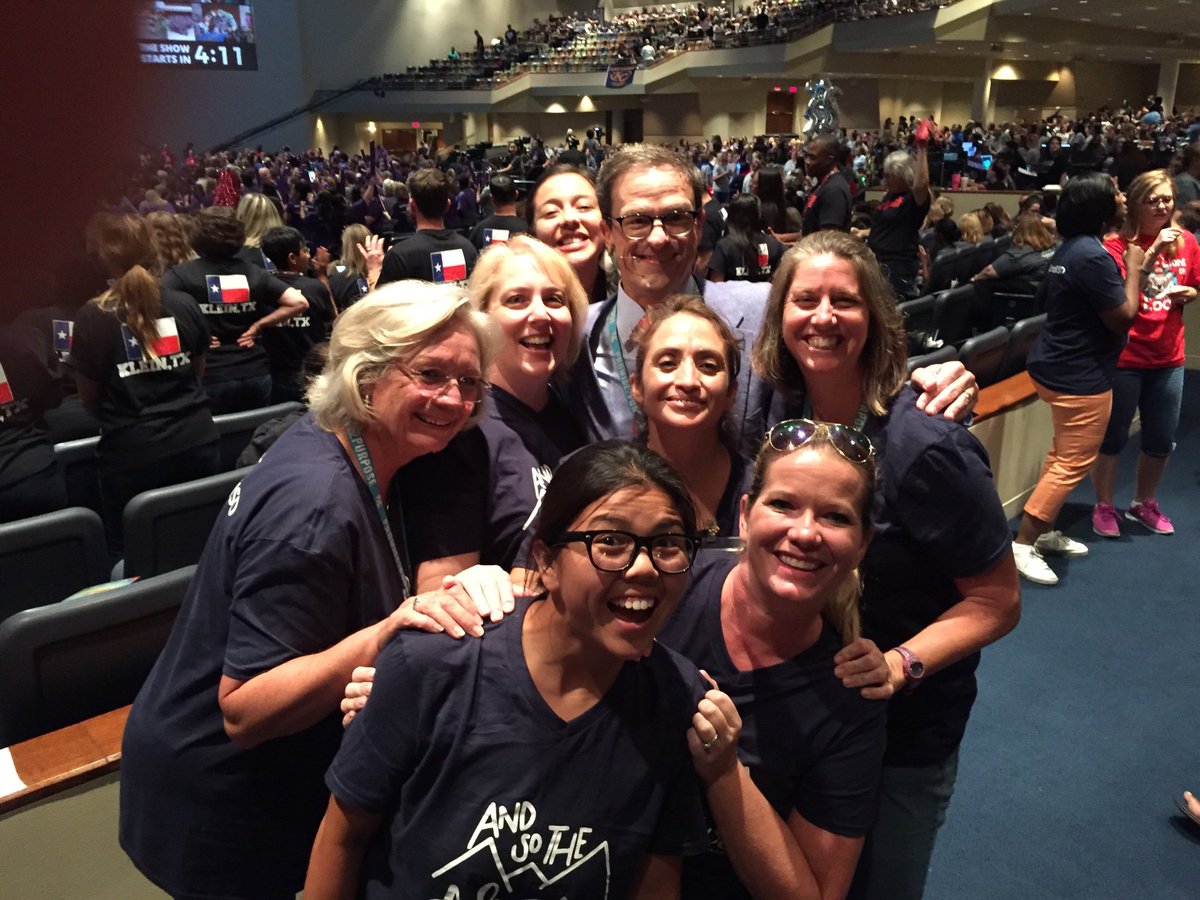 heather_lampp's tweet photo. LOVE Klein Kick Off with THE @KleinISDBret #schultzadventures https://t.co/uYEL6iA0iw