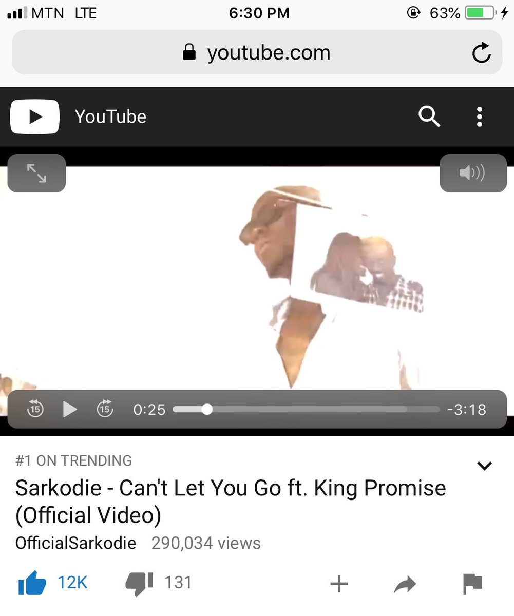 Sark Nation Daily 290 000 Views Keep Spreading The Word About This Classic Piece We Need To Hit To 300 000 By The End Of The Day Sarkodie Cantletyougo T Co Cxbgxi2r0o T Co 8ij8aoilgi