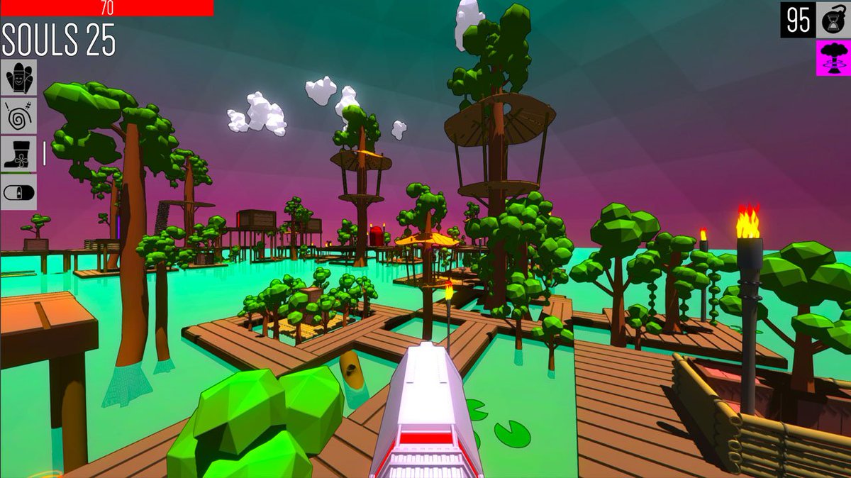A Compelling #IndieGame Out *This* Week!

Polygod (<a href="/polygodgame/">POLYGOD</a>!)

["... a rogue-like, randomly generated, single &amp; multiplayer FPS with a brutal difficulty curve"]

Info: kraftedgames.com/polygod/

~
#GameDev #IndieDev #Videogame #Gaming #LowPoly