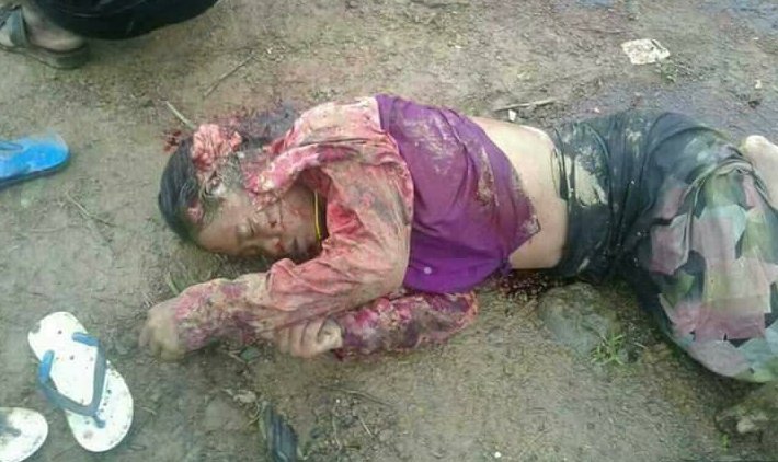 Islamists attacks in  #Rakhine  #MyanmarThe death door started opening on *3 Aug 2017*. 8  #Mro ethnic were brutally killed by Islamists Bengali so-called Rohingya. They always start first but later claim victims. Their victimhood politics are pretty much working. photo credit.