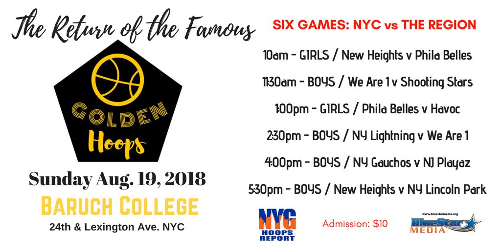 GoldenHoopsUSA's tweet photo. The Return 🏀🏀🏀🏀🏀 https://t.co/ZjPxvqYzNY