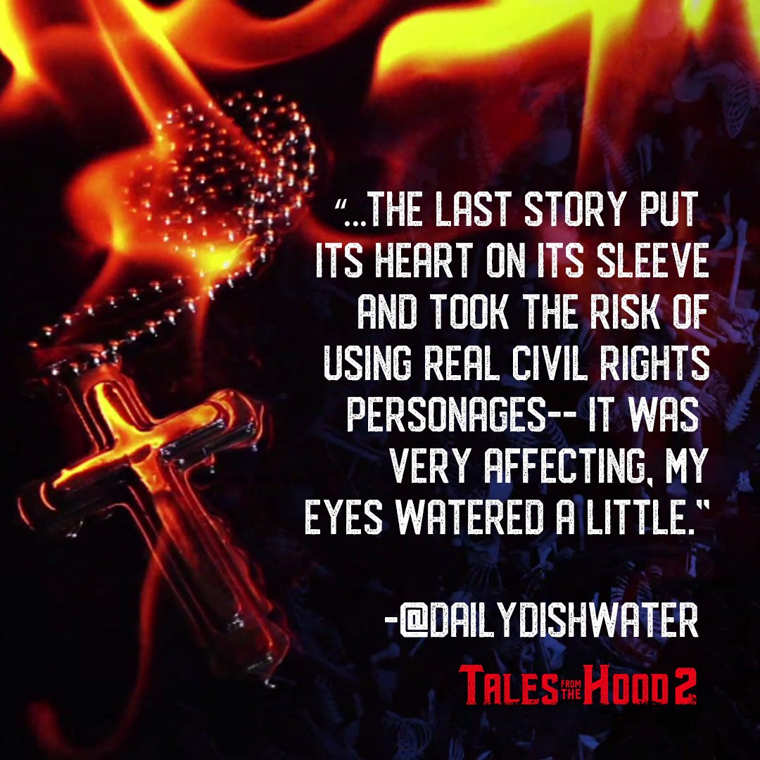 FromTheHoodFilm's tweet photo. .@FantasiaFest  reviews rolling in. Saw the movie? Don't forget to rate it on IMDb. Haven't seen it yet? You can own it on Blu-ray, DVD &amp; Digital 10/2 https://t.co/jt0EE8hxOL #TalesFromTheHood2 #TFTH2 💀🔮 https://t.co/IGNbrkqEUu