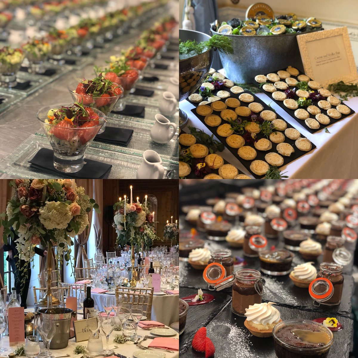 A snapshot of the food we provided for the wedding of Carly &amp; Adam at Hedsor House last Sunday. 

#wedding #foodporn #catering #eatme