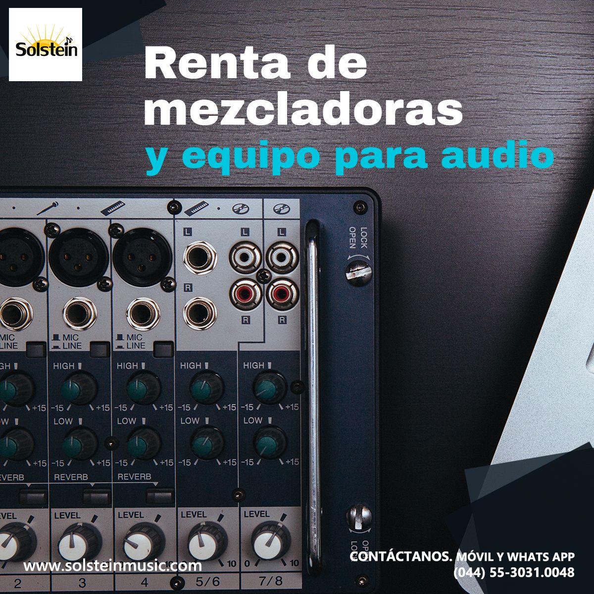 solsteinmusic's tweet photo. 🎼#SolsteinMusic 🎸#músicos #equipo #cdmx #audio #rentadeequipo #iluminacion
🎤Renta de equipo, ¡Llámanos!👈

Contáctanos!!
📱 Móvil y Whats App: (044) 55-3031 004
🌐 Página Web: https://t.co/mvdTJ6ETKY
📧 Vía email: https://t.co/w1VG44xMXx https://t.co/96chKhsect