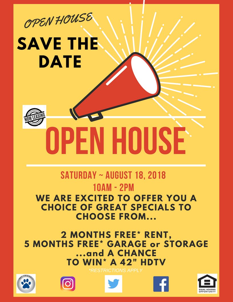 HWLNiles's tweet photo. #OpenHouse this Saturday from 10 am - 2 pm.  Visit us and apply Saturday with no application fee. Make #HWLNiles the place you call #HOME! 
#55andOver #ActiveAdultLiving  #PetFriendly #NilesOhio https://t.co/GV7NRWT1dM