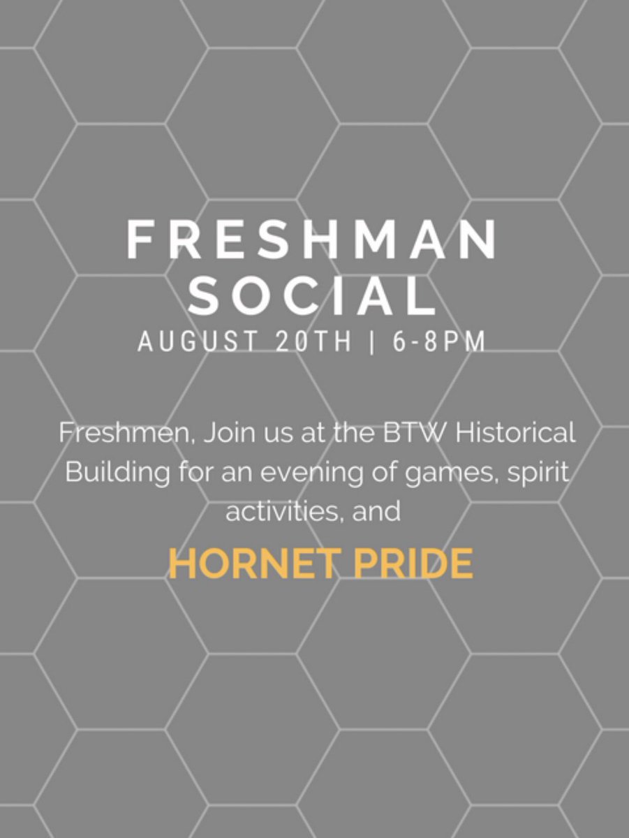 We had a great time at freshman orientation this morning!! Looking forward to seeing the class of 2022 at FRESHMAN SOCIAL next week!!