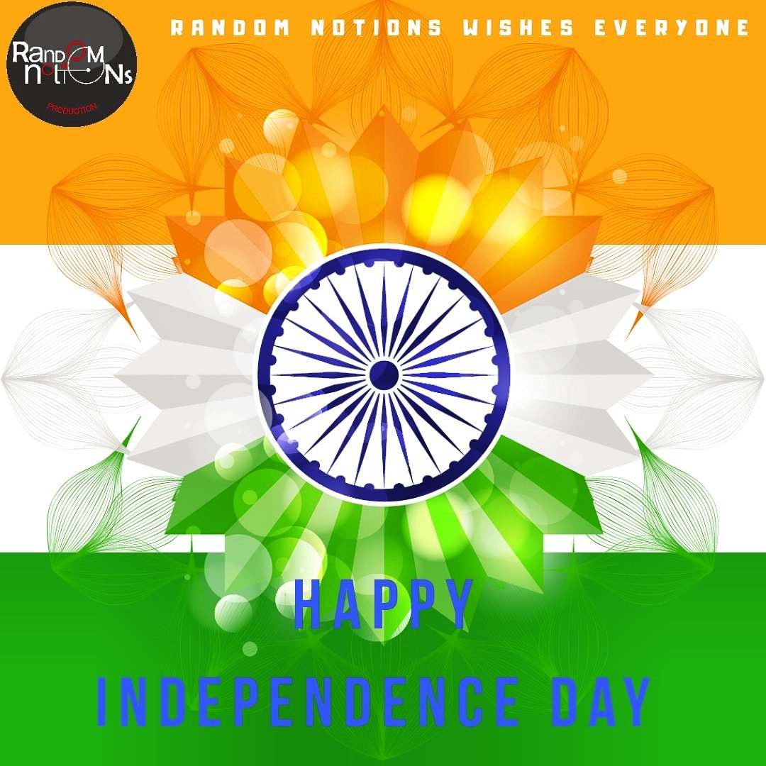 randomnotions10's tweet photo. Happy Independence day to all #India #independenceday🇮🇳 #72independenceday🇮🇳 #freedom  #RandomNotionsOfficial #RandomNotions #RN https://t.co/uJtCVSSftS