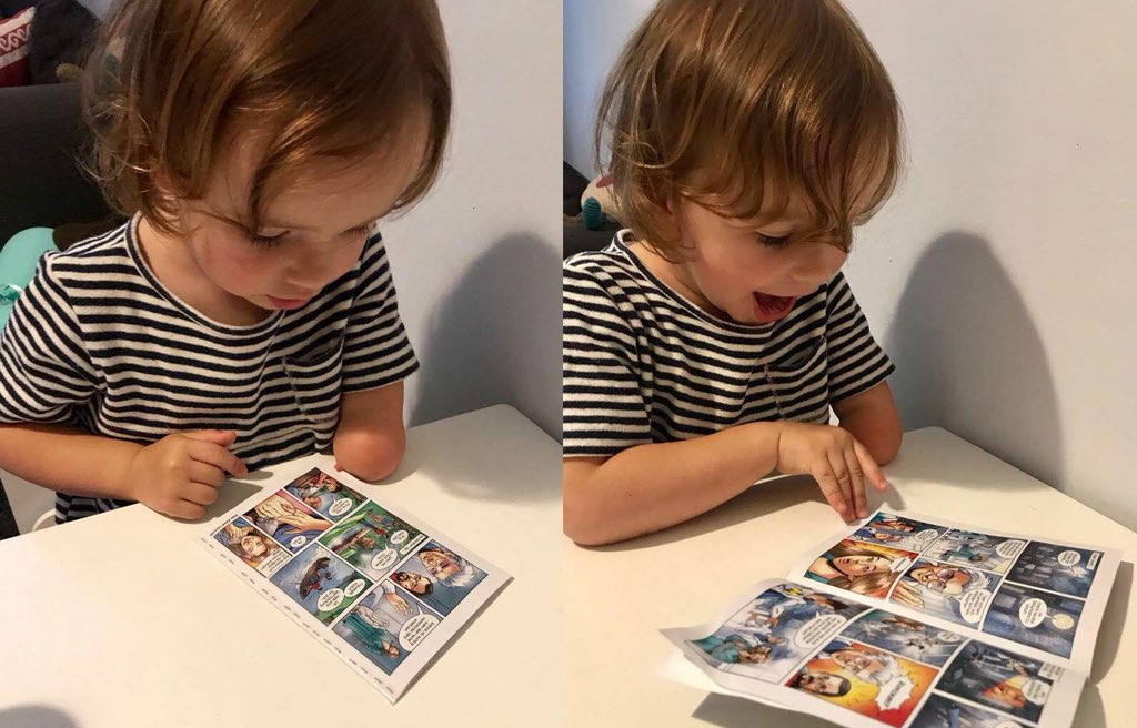 Diese #bionicman-Geschichte widme ich der kleinen Olivia. #episode12