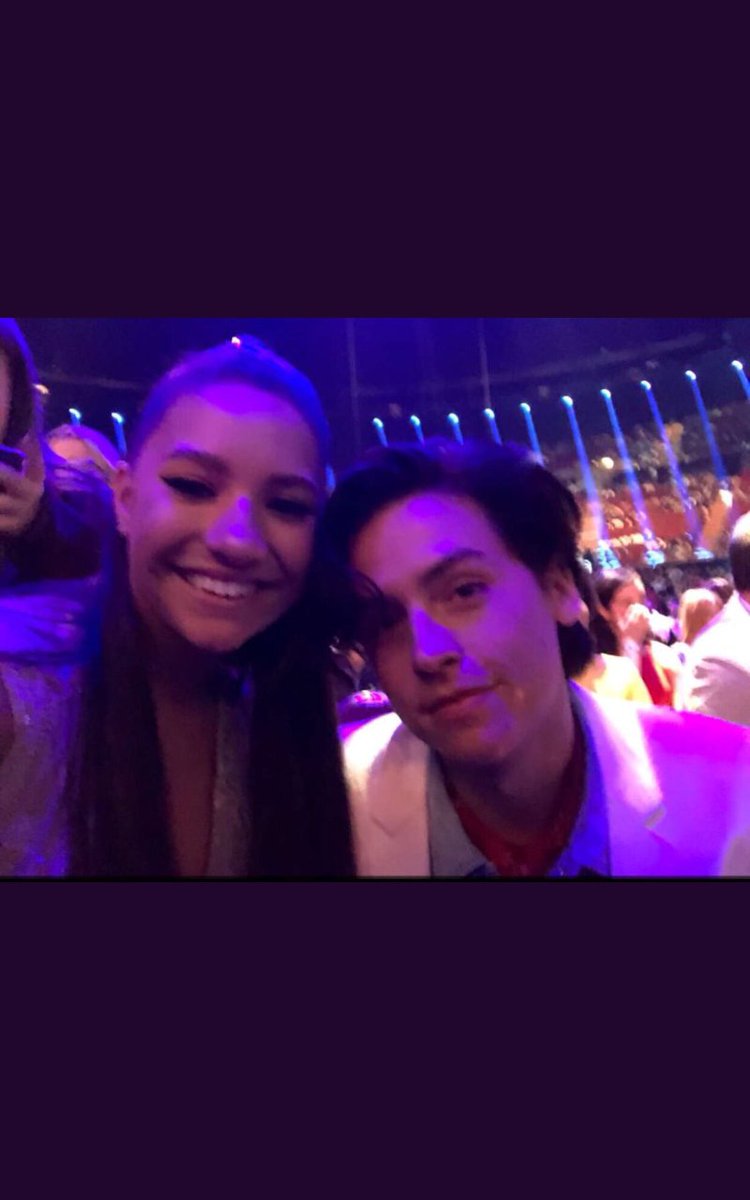 zieg_kenz's tweet photo. Kenz finally met her celebrity crush 😘😍💕
@kenzieziegler @colesprouse https://t.co/waNPDQ7y8v