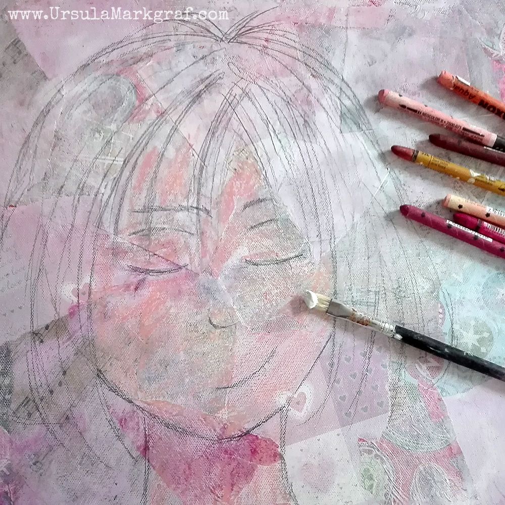 UrsulaMarkgraf's tweet photo. Ich liebe ihr Lächeln ... an was Kreativem arbeitest du gerade?
Loving her smile ... What are you working on right now?

#ursulamarkgraf #mixedmediaart #mixedmedia #painting #wip #workinprogress #inarbeit #peekintostudio https://t.co/uuNHOMse5T