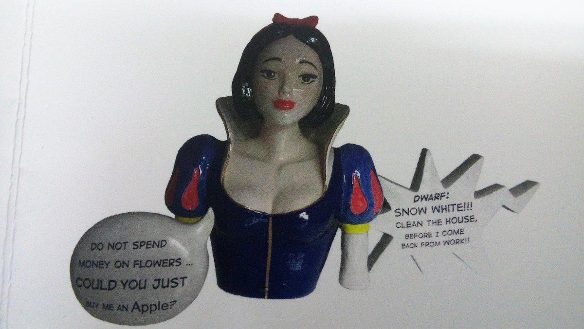 Great #pop-art #sculptures #exhibition @ Kulturni centar Pancevo by Serbian ceramist  Vojislava Citakovic Vrcelj vojislava.rs @ Kulturni centar Pancevo vojislava.rs