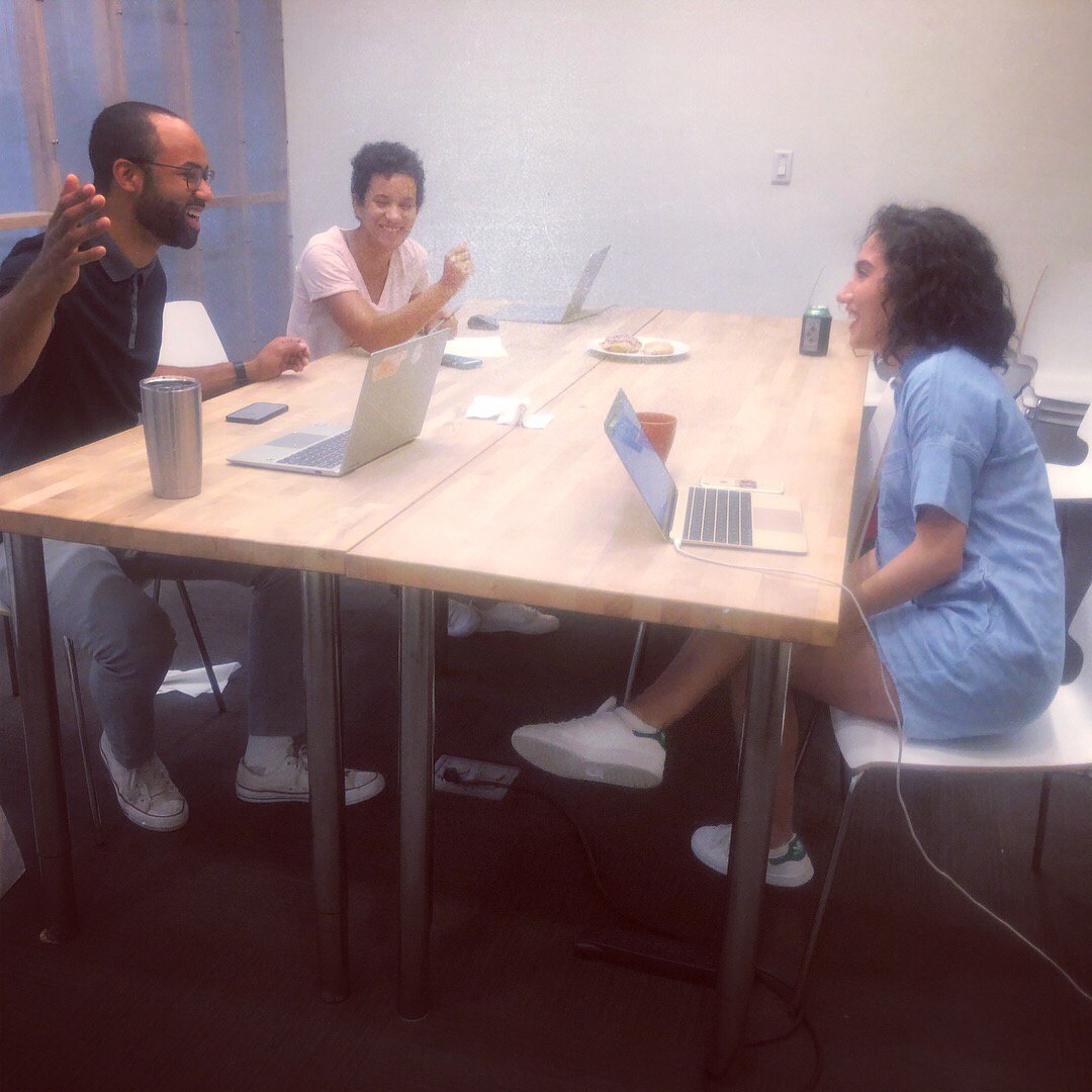 We had a meeting this morning with the good folks at <a href="/GoPropeller/">Propeller</a>! We're cooking up something extra fun. Hint: there will be CAKES! #joinacrew #acrew #propeller #cakes #surprise