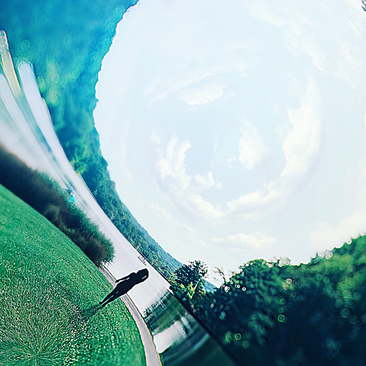 brainfevermedia's tweet image. Around the lake. #CircularApp