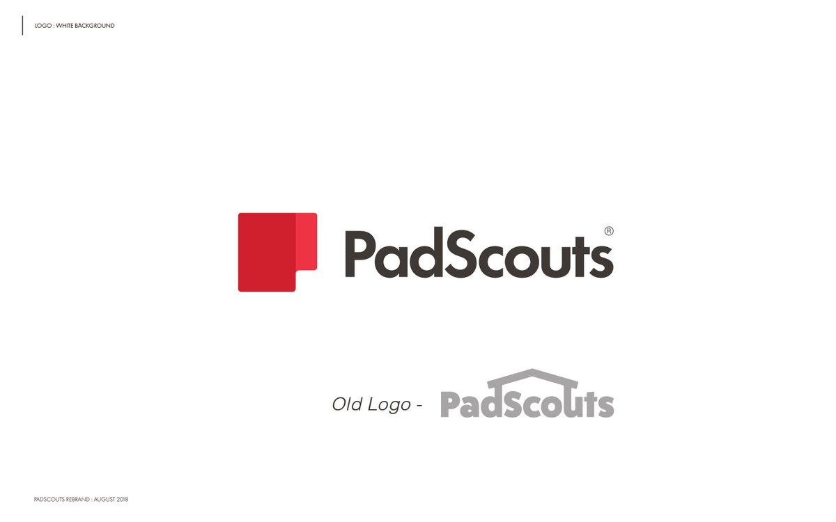 PadscoutsInc's tweet photo. See ya 👋, old logo. And hello to the fresh new face of PadScouts! #branding #design #padscouts https://t.co/UEd4quednC